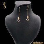 گوشواره تریله طرح دایره