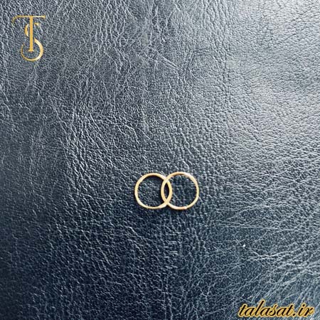 گوشواره حلقه ای ساده نوزاد